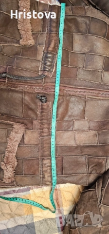 Мъжко палто агнешка кожа, снимка 5 - Палта - 53099664