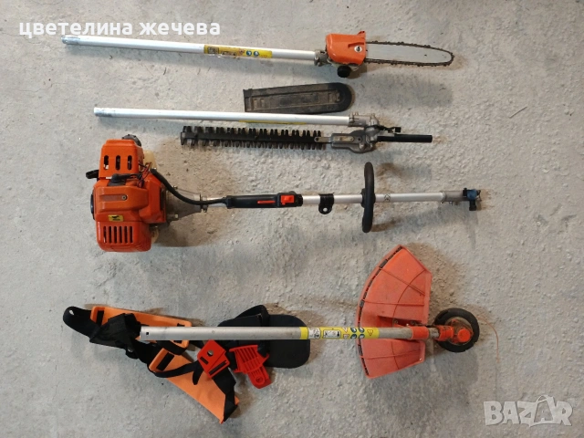 Бензинов тример/храсторез/резачка 4 в 1, снимка 2 - Градинска техника - 53776371
