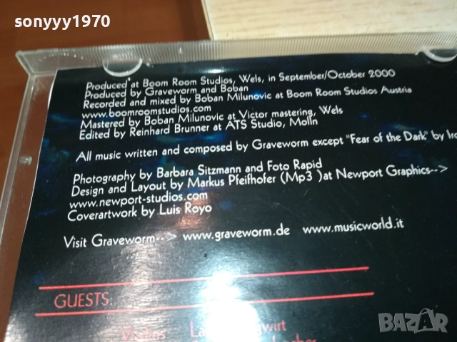 Graveworm - Scourge of Malice cd 2510252243, снимка 17 - CD дискове - 52181348