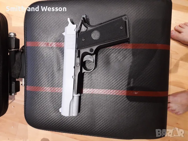 Airsoft пистолет Colt 1911 , 6mm caliber , 0,6 джаула. , снимка 2 - Въздушно оръжие - 56119427