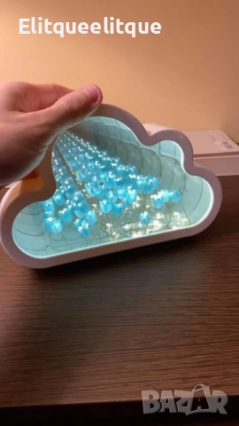 Магическа нощна лампа с огледален ефект 2 в 1