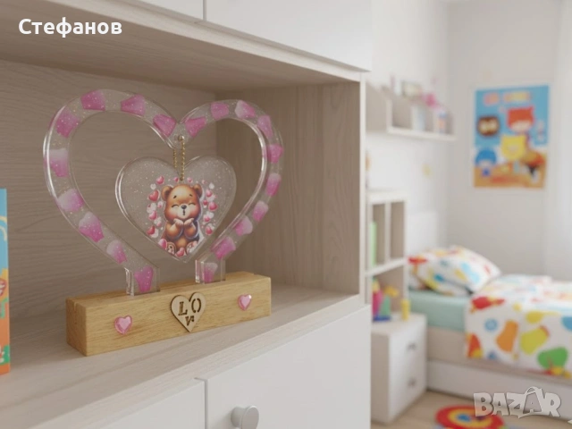 "Светещо сърце" - подходящ подарък за големи и малки  , снимка 11 - Декорация за дома - 53386447