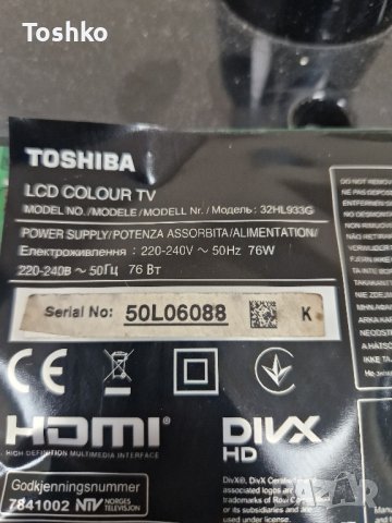 Стойка за ТВ TOSHIBA 32HL933G, снимка 3 - Стойки, 3D очила, аксесоари - 42406354