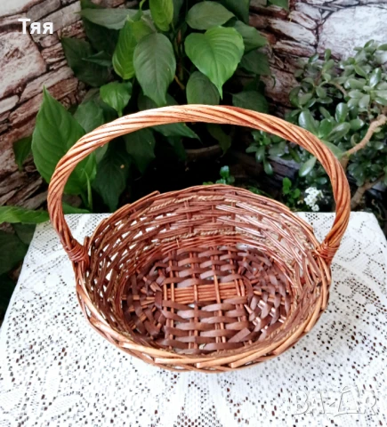 Ратанови кошници и кутия за шише, снимка 11 - Декорация за дома - 51293462