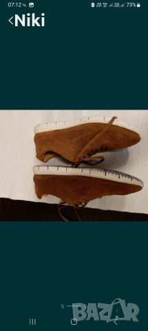 Кожени обувки ZARA, снимка 5 - Ежедневни обувки - 41406235