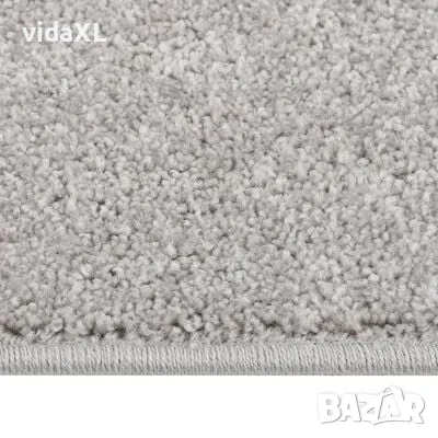 vidaXL Килим с къс косъм, 120x170 см, светлосив(SKU:340323), снимка 2 - Килими - 49231425