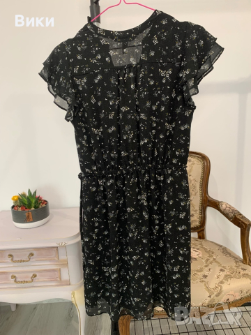 Красива рокля на H&M размер 38 подходяща за S, снимка 15 - Рокли - 44607131