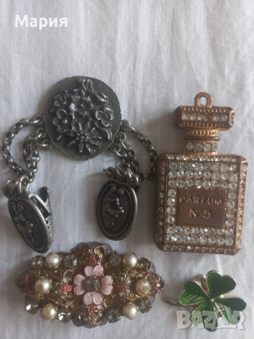 Мъниста хематит, фиби, брошки, гривни, снимка 10 - Гривни - 52845900