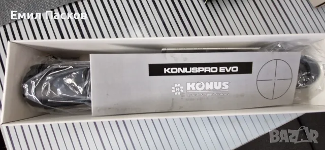 Оптика KONUSPRO EVO 3-12×50, снимка 3 - Оборудване и аксесоари за оръжия - 56349512