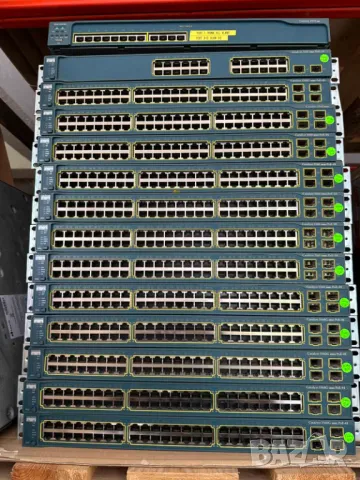 12 броя Switch Cisco Catalyst WS-C3560/C3560G Суич 24/48 порта, снимка 1
