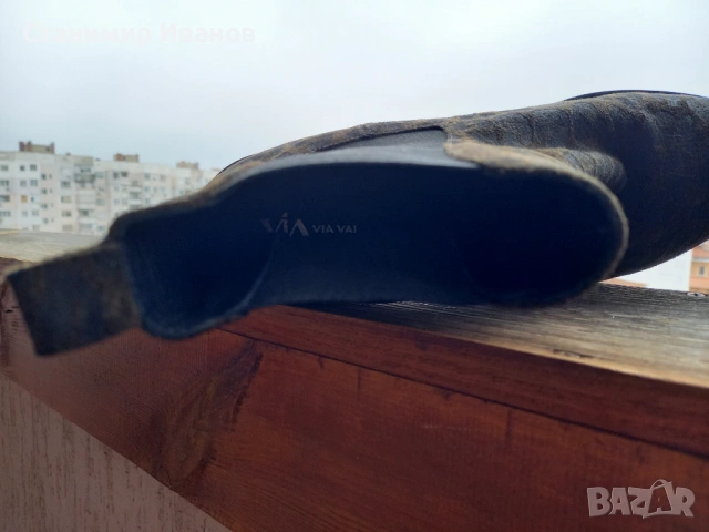 Боти естествена кожа, снимка 2 - Дамски боти - 53818842