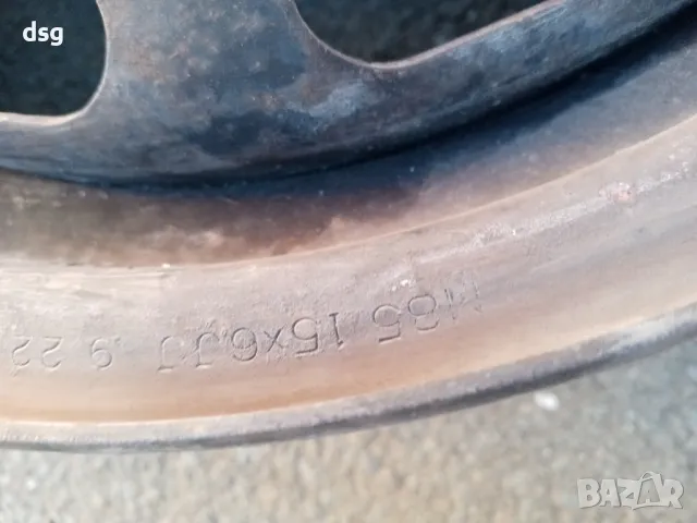 Железни джанти 15 , снимка 5 - Гуми и джанти - 47229243