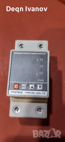 Защита по ток и напрежение 63А трифазна и монофазна, снимка 12 - Друга електроника - 40952513