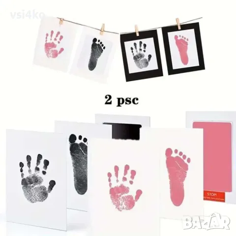 Комплект за отпечатък на бебе, снимка 3 - Други - 49288441