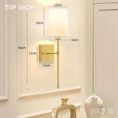 MOITA Аплик за стена RGB, 5000 mAh акумулаторен, 2 броя с дистанционно, снимка 3 - Лампи за стена - 49500212