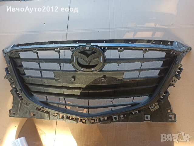 решетка предна оригинална BHN1-50712 Mazda 3  2013-2017г, снимка 4 - Части - 44817601
