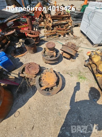 Колела от количката на 32 тонен козлови кран , снимка 2 - Други машини и части - 51159096