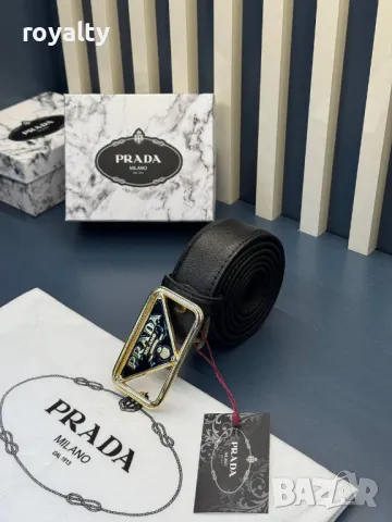 Prad🅰️ Колани - 4 см. - Естествена Кожа, снимка 2 - Колани - 49509379