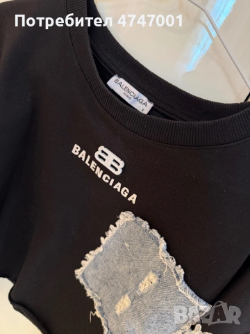 Блуза Balenciaga размер С, снимка 2 - Блузи с дълъг ръкав и пуловери - 53600137