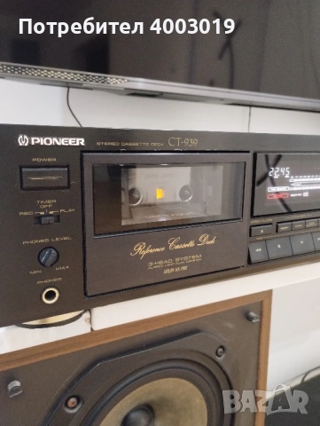 Pioneer CT-939 Касетен Дек 3 глав, 3 моторен , снимка 2 - Декове - 53342087