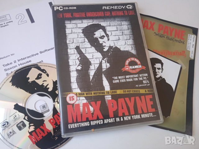Max Payne оригинална компютърна игра / PC игра Game
