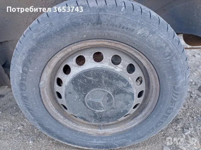 Mercedes Vito джанти с гуми 15", снимка 6 - Гуми и джанти - 48374647