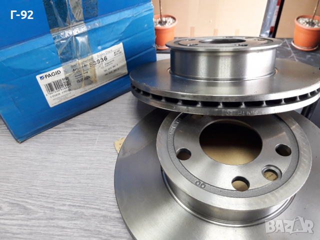 8DD355102-631=53936=701615301D**NEU**HELLA-PAGID**VW*T4**СПИРАЧЕН ДИСК *ПРЕДЕН *, снимка 2 - Части - 36168972