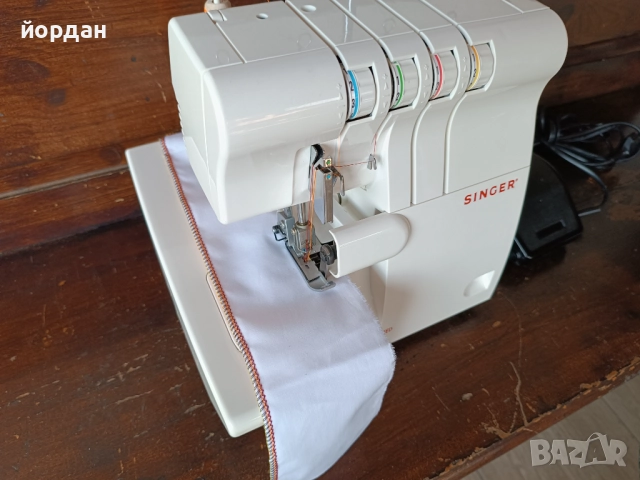Оверлог SINGER.  четириконечен, снимка 6 - Шевни машини - 51716474