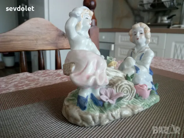 Идилия и приятелство-Статуетка., снимка 2 - Колекции - 48398321