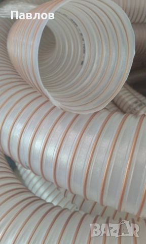 Маркучи за дървообработващата промишленост, аспирации, обезпрашаващи машини, пелетни горелки, снимка 2 - Други машини и части - 18841789