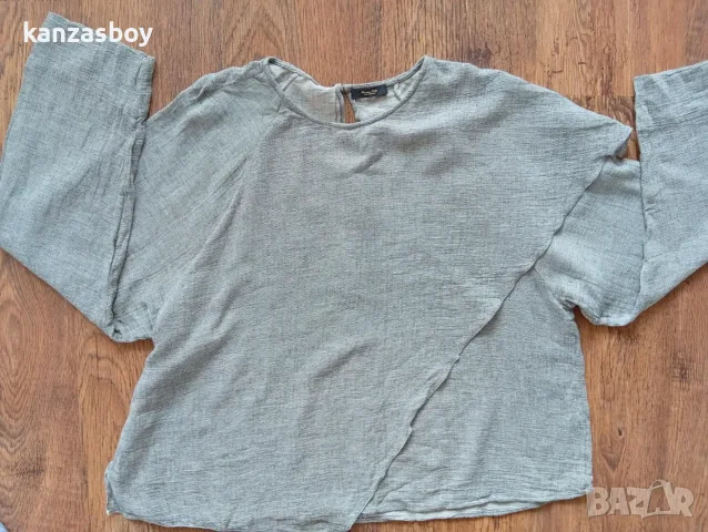 MASSIMO DUTTI - дамска блуза р-р L, снимка 3 - Блузи с дълъг ръкав и пуловери - 55849687