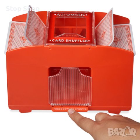 Машина за разбъркване на карти - автоматично размесване на тесте, снимка 5 - Карти за игра - 41963674