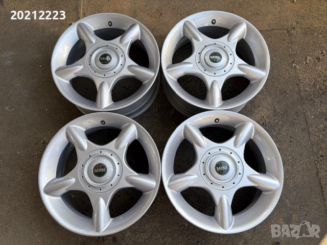 4 броя алуминиеви джанти за MINI COOPER,ONE,COUPE,HATCH,CLUBMAN 16