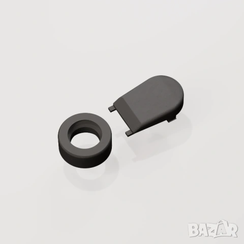 BMW E30 E34 Капачка за дръжка на ръчен стъклоповдигач 51321906497, снимка 3 - Части - 53738193