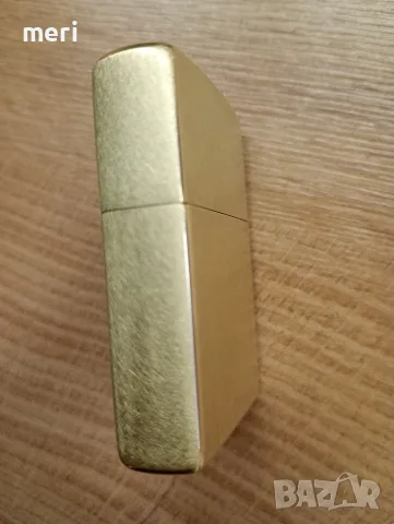 Zippo Brass Gold Dust, снимка 10 - Запалки - 56132971