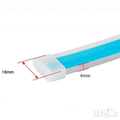 Гъвкава LED лента 120 см 12V, снимка 4 - Аксесоари и консумативи - 55864479