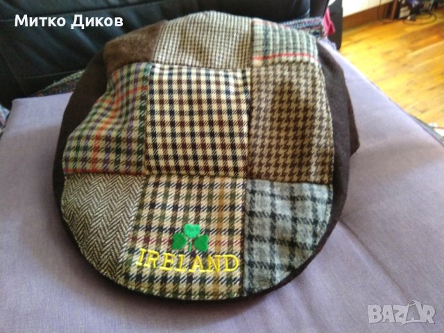 Вълнено кепе шапка Ирландия вълна №58-59 нова