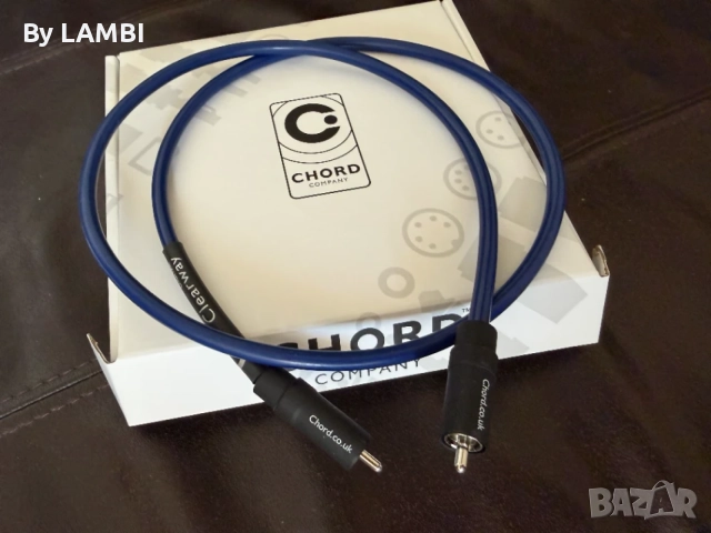 CHORD Clearway ARAY Digital Coaxial 1m., снимка 8 - Други - 55707848