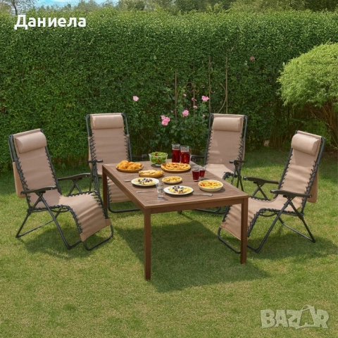 Сгъваем градински шезлонг с нулева гравитация и сенник – комфорт за пълна релаксация, снимка 2 - Други стоки за дома - 53049088