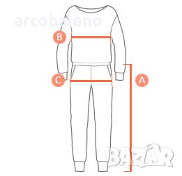 Дамски комплект от две части за джогинг и свободно време, 5цвята , снимка 18 - Спортни екипи - 33048355