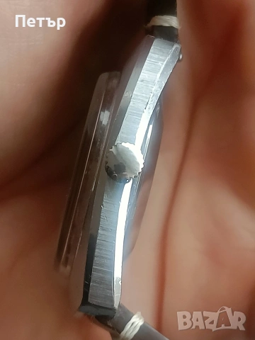 Мъжки автоматичен часовник Vintage Lanco Automatic 25 Jewels (AS 2063) - 1970s - Профилактиран, снимка 4 - Мъжки - 53399968