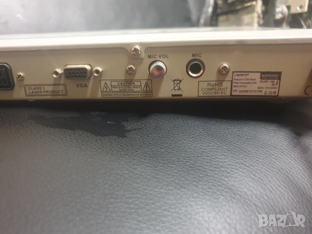 Двд / DVD Crown DVD-3500SBC В много добро състояние. Работи без проблем. Няма дистанционно. , снимка 6 - Плейъри, домашно кино, прожектори - 41847831
