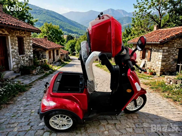 Електрическа триколка-1500w нова визия , снимка 2 - Мотоциклети и мототехника - 55713258