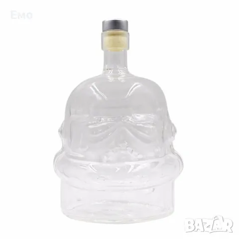 Стъклена бутилка шише Star Wars Stormtrooper - Стар уорс Артикул, снимка 8 - Други стоки за дома - 47938749