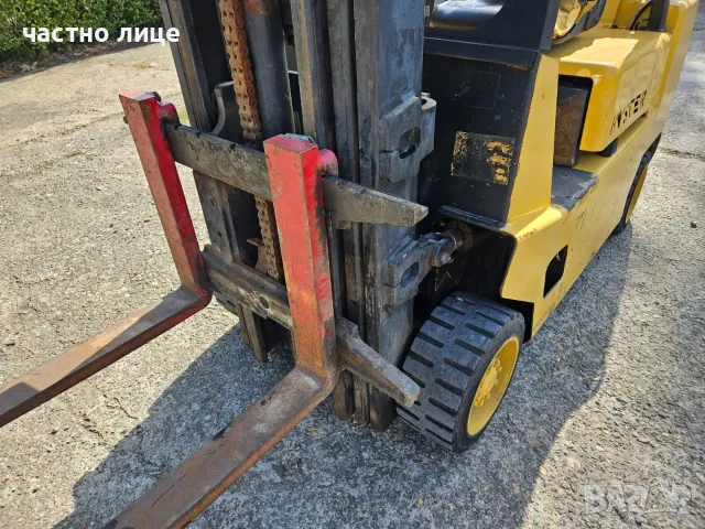 продавам Мотокар Hyster 3т газ , вдига на 5.7м + своб. ход, снимка 5 - Индустриална техника - 52793032