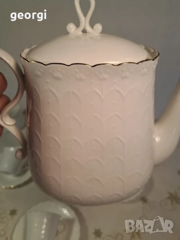 български порцеланов сервиз фин костен порцелан Видин   26/5, снимка 6 - Сервизи - 50851432