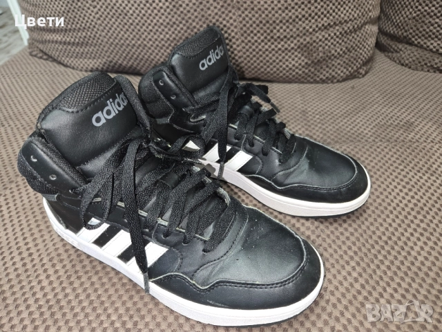 Маратонки високи АДИДАС 38-39 номер, снимка 6 - Детски маратонки - 52451524