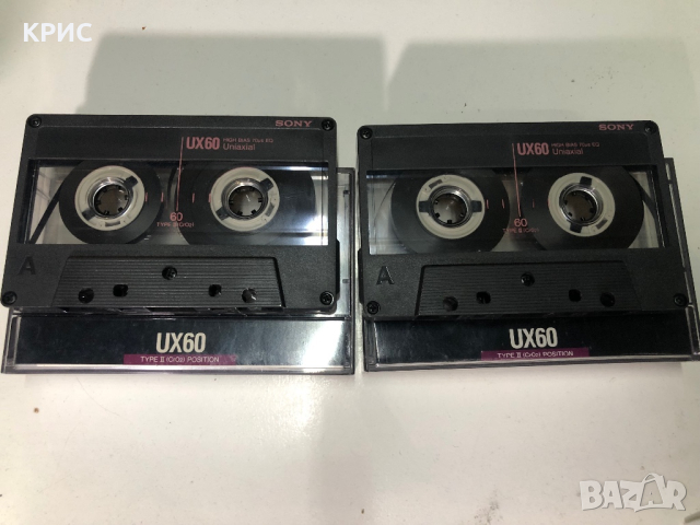 Аудио касети SONY UX60 TYPE II CrO2 Position, снимка 2 - Аудио касети - 44797611