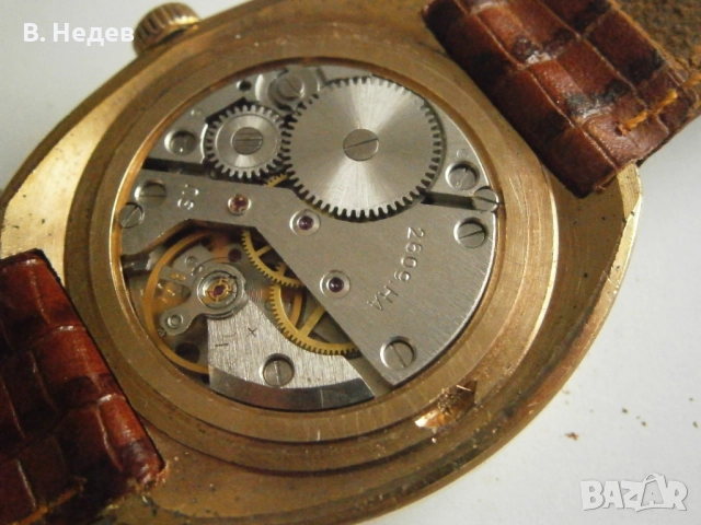 RAKETA/Versailles; Версай/; кал. 2609, XL каса 39,0мм, Au, СССР, ТОП!, снимка 10 - Мъжки - 52348435