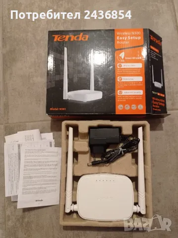 Рутер Tenda, снимка 4 - Рутери - 48643646